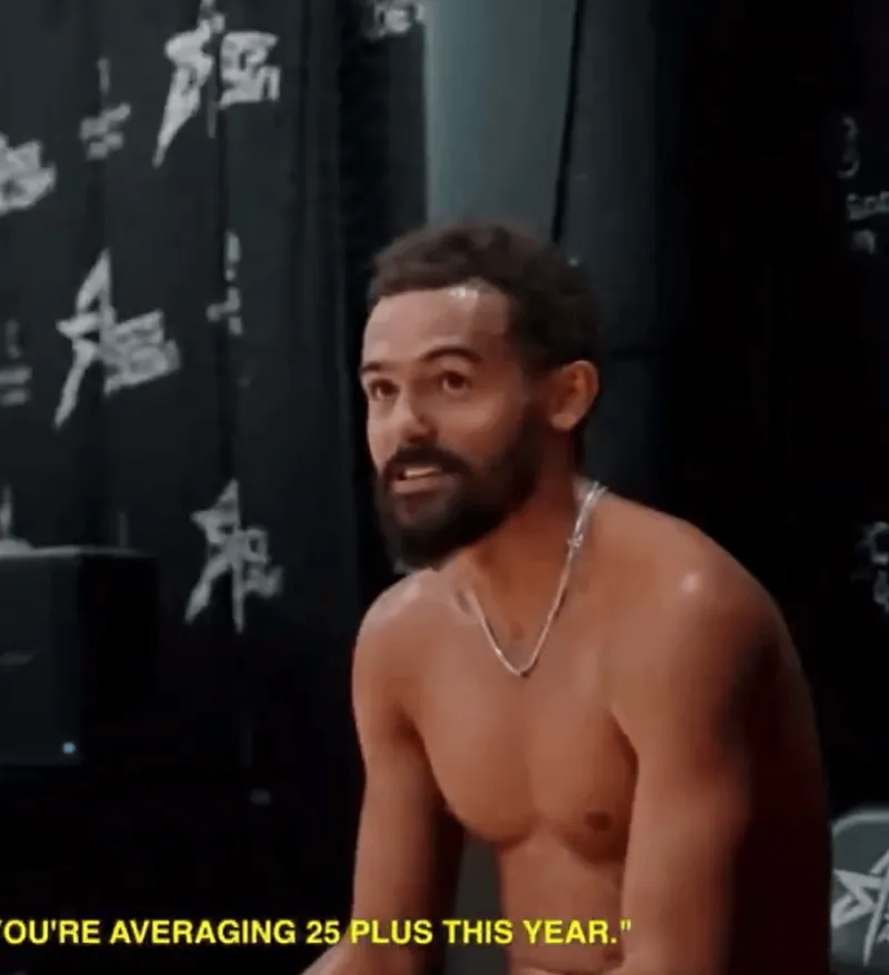 技巧-特雷-杨训练中对小波特说道：新赛季你能轻松场均25+